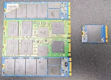 Lot of 5 Assorted SSDs Untested AS-IS For Parts