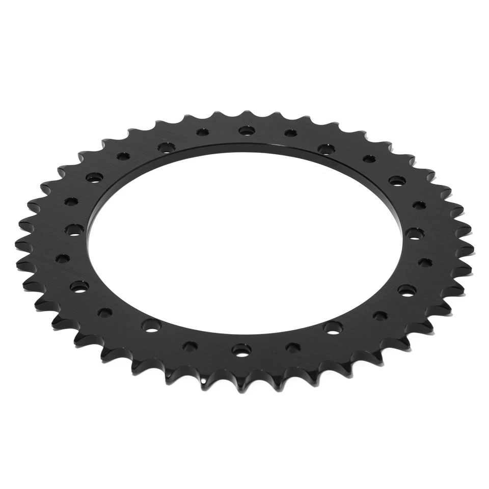 Kit de cadena de piñón de 42 dientes 14T paso 520 para Yamaha YFM350 Warrior YZ465 negro Foto 3 de 4