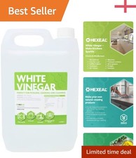 5L White Vinegar: Natural Cleaning, Baking & Pickling Essential for Every Home 2.00 per litre