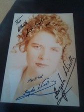 Angela Wiedl -Oryginalny autograf-