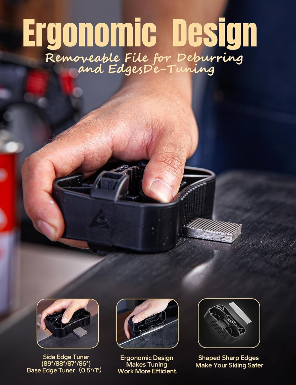 Ski/Snowboard Wax Kit, Ski Tuning & Waxing Kit with Wax Iron, Complete Basic Wax