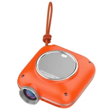 Cheerlux C1 Android Projector 1280x720P 100ANSI Bluetooth 5.1 Orange USA