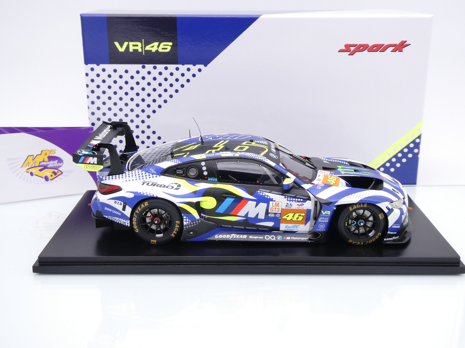 Spark 18S669 BMW M4 GT3 46 24h Le Mans 2024 Team WRT Valentino Rossi 118