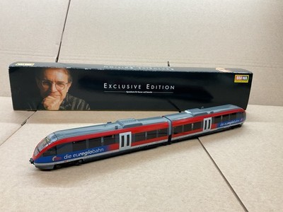 BRAWA HO SCALE DIESELLOK TRIEBWAGEN TALENT BR 643.2 EUREGIORED & BLAU LESEN!