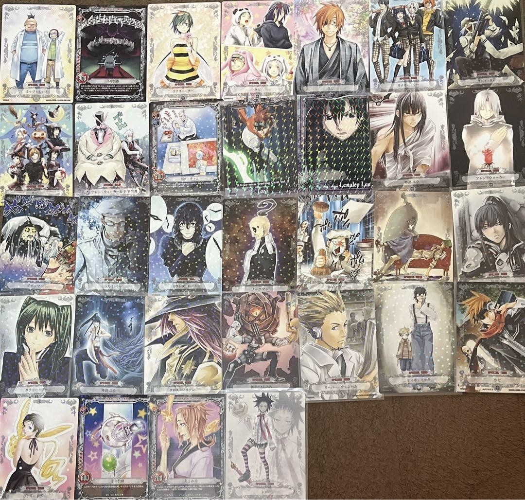 Set of 219 D.Gray-man Trading Card TCG GR CR KMR SR R Normal