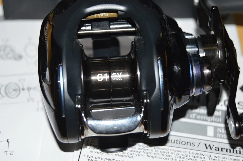 daiwa zillion 10.0r-sv TW baitcast reel right hand 10.0:1 10 bearings NEW - Image 4 of 4