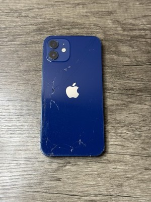 Apple iPhone 12 - 64GB - Blue - Unlocked - For parts or repair. #775