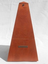 Seth Thomas 1976 Metronome De Maelzel 10 Mahogany Model E873-006