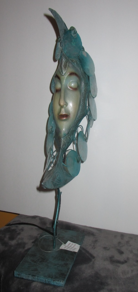 Lady Face Luna Crescent Moon Goddess Selene 20