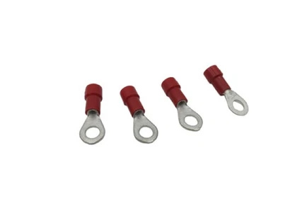 3x Klauke 6204 DIN46237 600V 0,5-1QMM M4 Quetschkabelschuh Isoliert Rot 100Stück - Bild 1 von 4