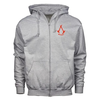 Assassin's Creed Kapuzenjacke Herren Shadows Faces grau meliert
