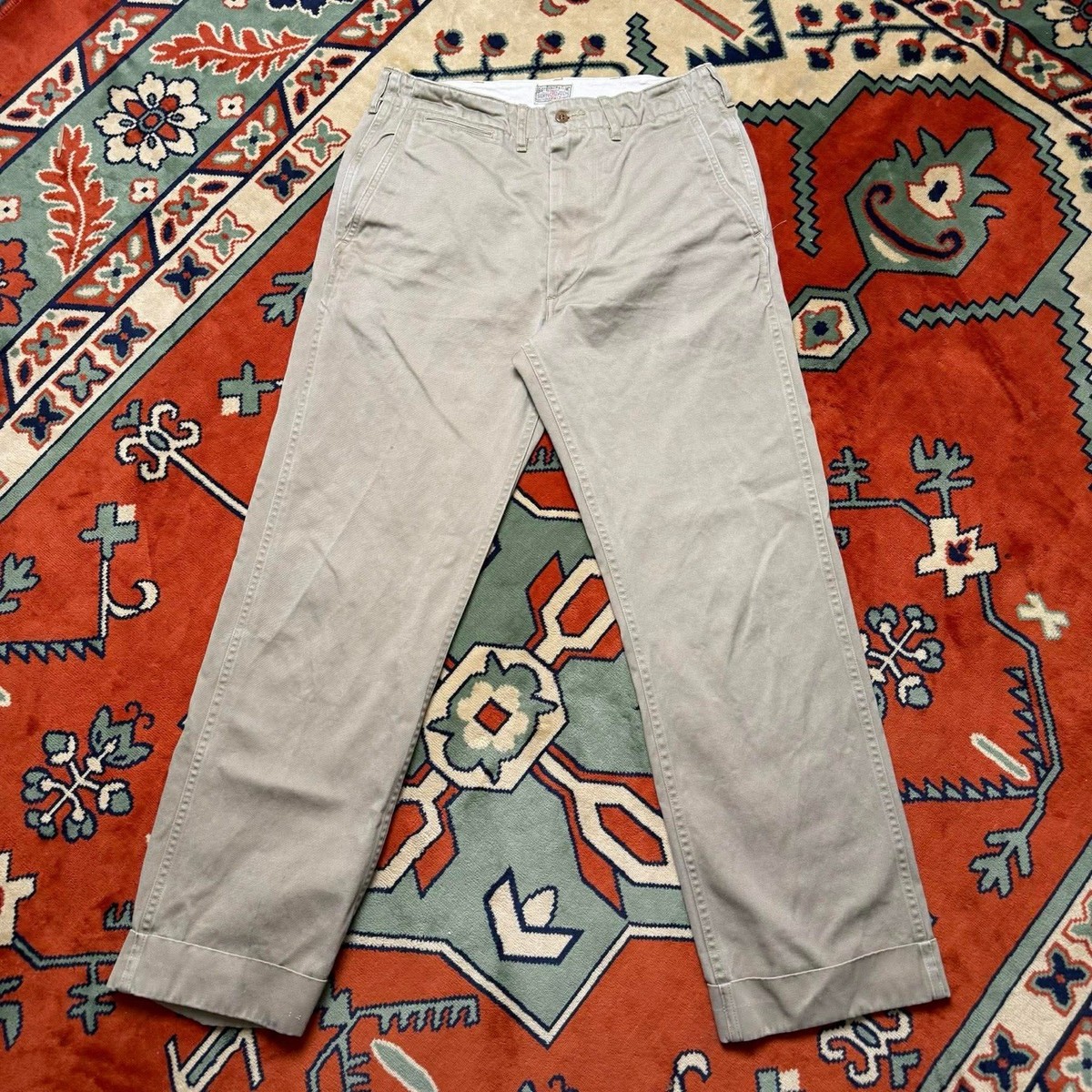 Buzz Rickson Brown/Beige Chino Pants Size 30