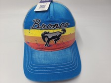 Ford Bronco Mesh Trucker Snapback Hat Cap Casual Baseball Men Women Blue Beige