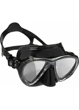 Cressi DS336950 Scuba Diving Big Eyes Evolution Mask Black Mirrored Lenses
