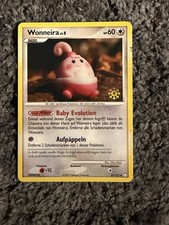 Wonneira Countdown Calendar Promo Pokemon Karte Deutsch Vintage Snowflake Stamp