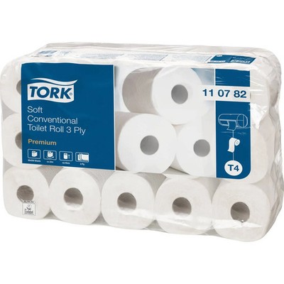 TORK Toilettenpapier Klopapier Recyclingpapier 30 Rollen Lorbeerblatt Design