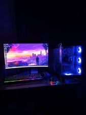 High-End Gaming PC Setup  RTX 5060 Ti 16GB  Ryzen 5 7600X  1440p 180Hz