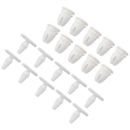 50x Mini Enjoliveur Plastique Clips Bas De Caisse Latéraux,Roue Arches, - Auto