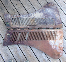 1936 Ford Car Hood Side Panels Original Patina Pair Coupe Sedan Cabriolet