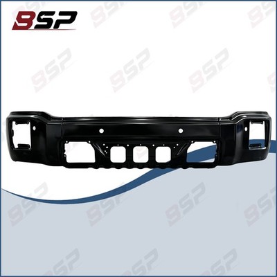 Fits 2014-2015 GMC Sierra 1500 Front Bumper Face Bar w/Fog Lights & Radar Holes
