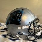 Tetairoa McMillan Carolina Panthers Football Helmet Signed Original UW Rep