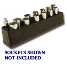 Mechanics Time Saver 776 3/8in. Drive Deep 13 Hole Socket Holder