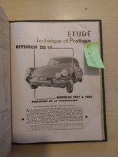 Revue technique Citroen DS