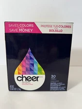 Cheer Ultra Stay Colorful Fresh Clean Scent Powder Laundry Detergent 30 Loads