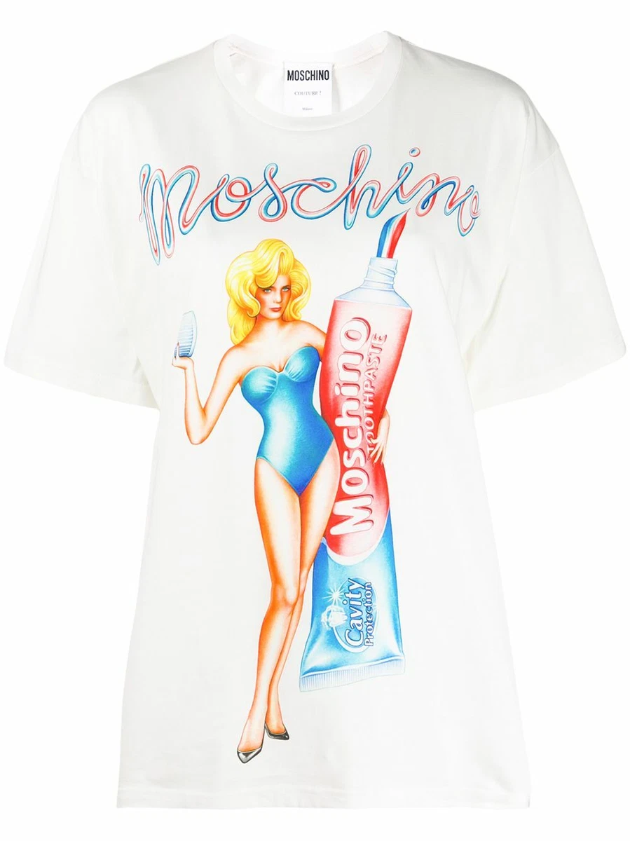 moschino oversized tee