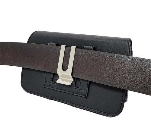 Para LG K92, K51, terciopelo, pluma 6, funda con clip bolsa de cuero se adapta a la funda Otterbox - Imagen 8 de 14