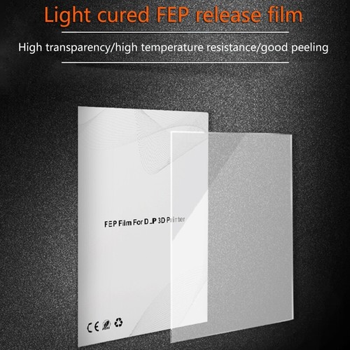 2 Pack FEP Release Film 200 x 280mm SLA/LCD FEP Film Sheet for Resin 3D Printer - Afbeelding 5 van 8