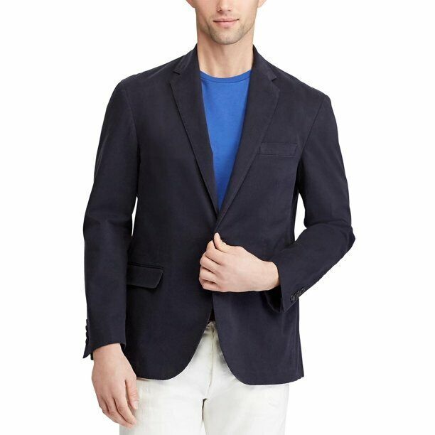 Polo Ralph Lauren Unconstructed Chino Blazer Jacket Ink Navy