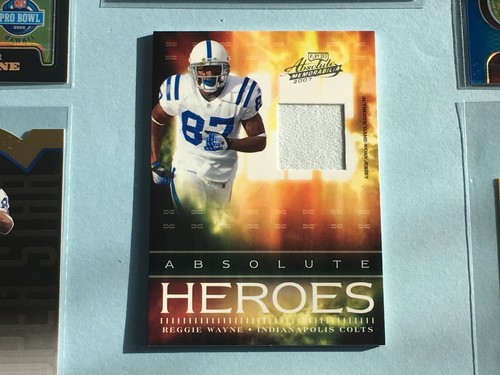 2001 + REGGIE WAYNE Rookie-Refractor-Relic Lot x 10 | Bowman Chrome /150 Jersey - Picture 9 of 12