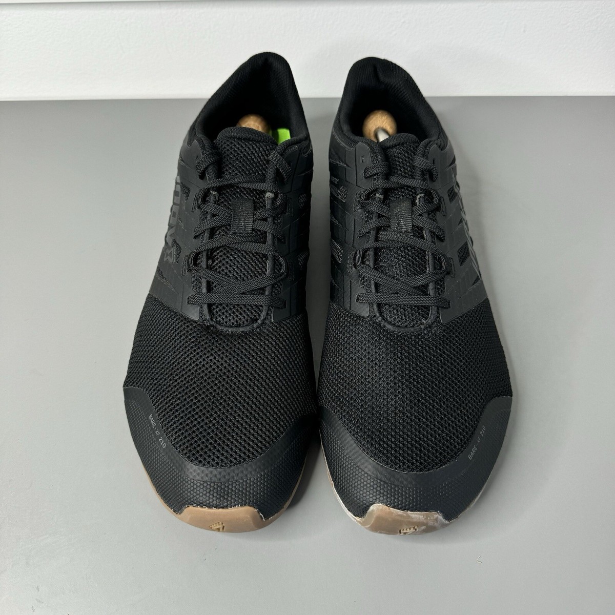 Inov-8 Bare XF 210 v3 Cross Trainer Barefoot Shoe Black Gum