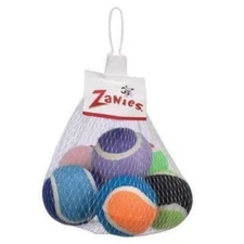 Zanies Tennis Minis Dog Toys, 6 pack