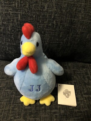 Brandneu mit Etikett Grand Hyatt Plüsch blau Huhn/Henne JJ MAHONEYS