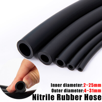 Nitrile Rubber Smooth Fuel Tube Petrol Diesel Oil Line Hose Pipe Tubing NBR Type