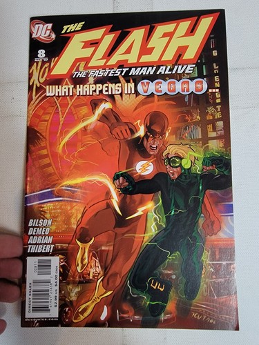 Comic Book DC Comics Flash Fastest Man Alive What Happens in Vegas #8