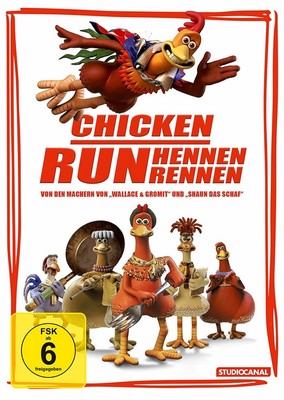 Chicken Run - Hennen Rennen # DVD-NEU