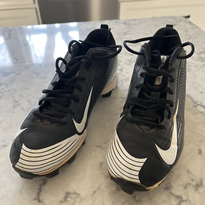 Nike Mens Vapor Keystone 2 684698-010 Black Baseball Cleats Shoes Size 8.5