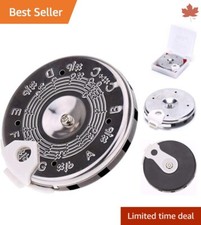 Precise Pitch Pipe Tuner - Durable Chrome Plated Pipes - Sliding Note Selector