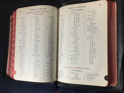 CHRISTIAN WORKER’S BIBLE Illustrated Thumb-Indexed w Encyclopedia 1993 SUPERIOR - Foto 15 di 21