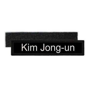 Patch Kim-Jong-un Aufnäher Präsident Nordkorea Vorsitzender Humor #26324