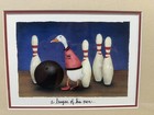 Will Bullas Gallery Office Art Framed Satire Artwork 7 Funny animals humor Owl — photo 10