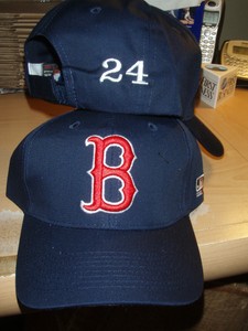 custom red sox hat