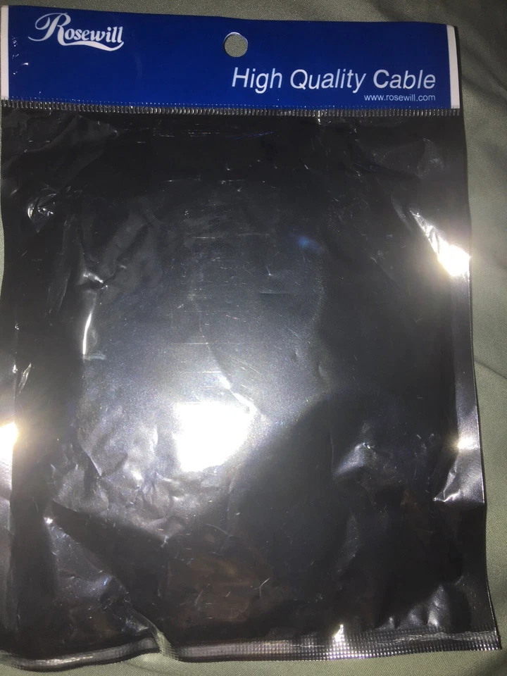 NEW Rosewill 6.5-Foot USB 2.0 A Male to Micro USB B, 5-Pin, (RC-6-USB-AM-MB-BK) - Image 2 of 2