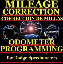 Dodge Speedometer Instrument Gauge Cluster Mileage Odometer Programming