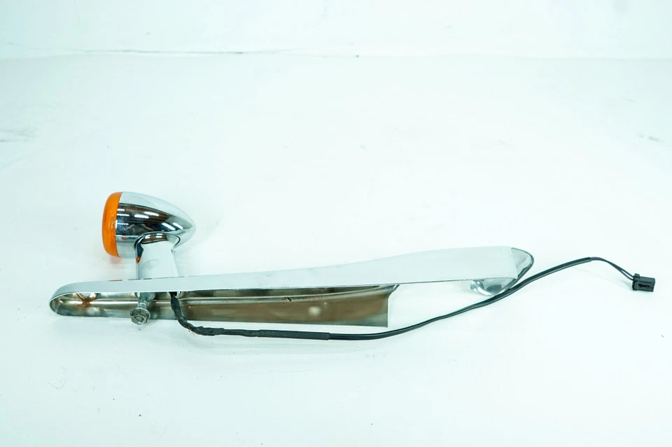 15 Harley Sportster Custom XL1200C OEM Rear Left 1 Turn Signal Bracket DENT 1339 - Image 3 of 4