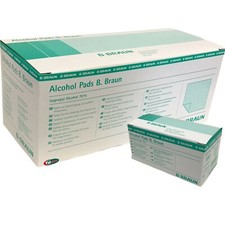 Braun Alcohol Prep Wipes Swabs Skin Cleansing Antiseptics First Aid 10 Boxes 