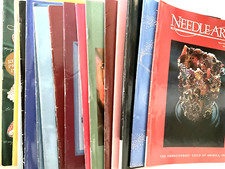Needle Arts Magazines Lot of 21 Various Issues from the 1990's Good Condition